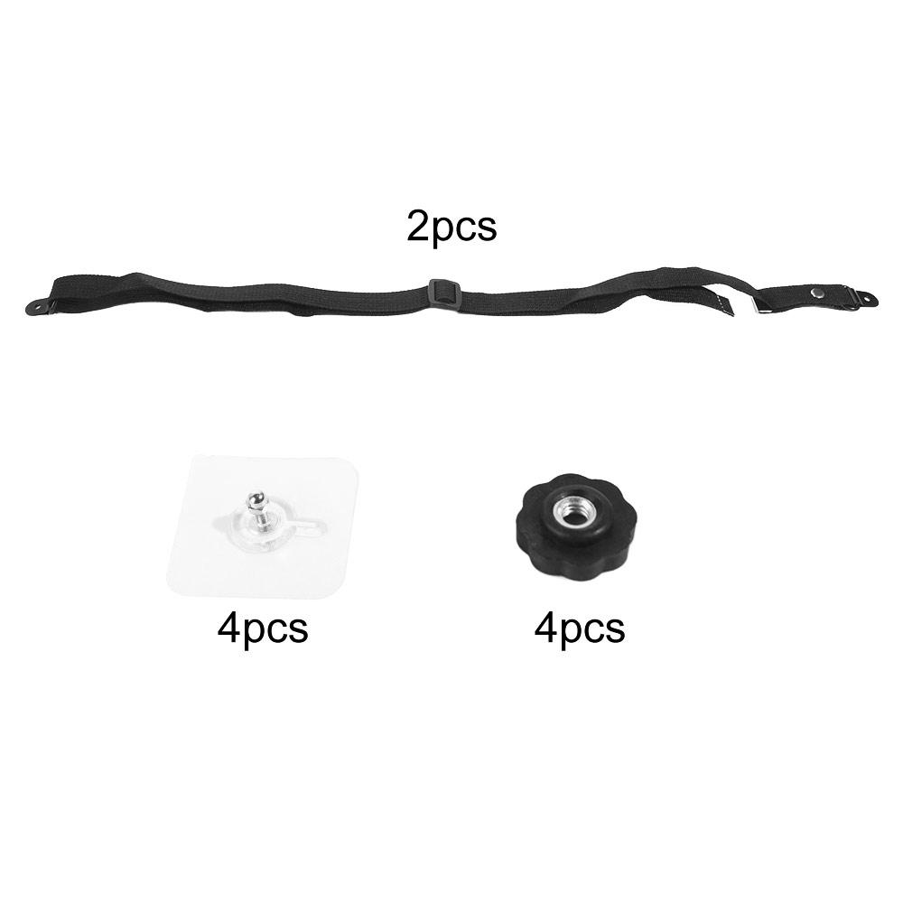 2Pcs Durable Furniture Mounting Strap Kit Anti-Tip TV Harness TV Safety Strap Set for Baby Proofing