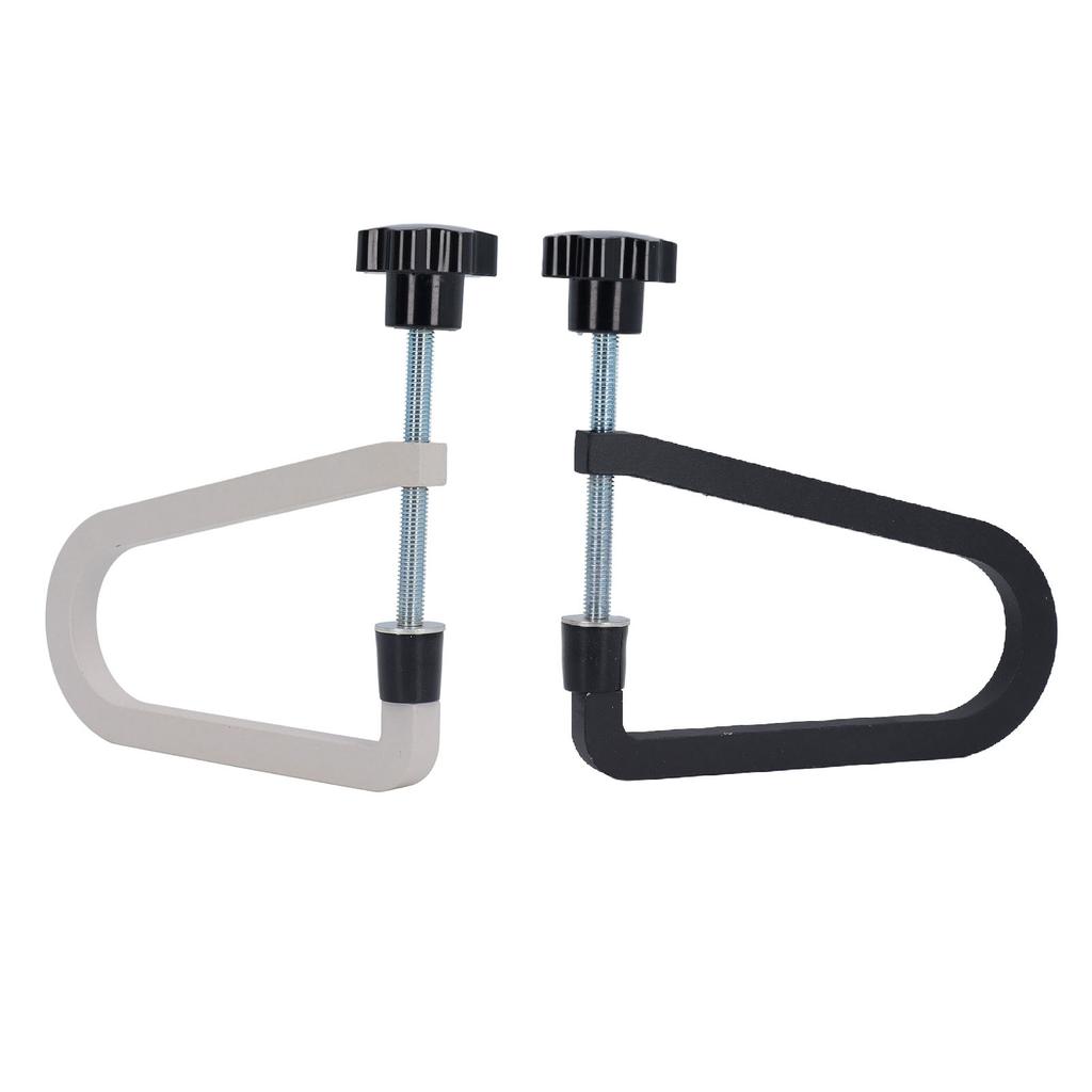 Acoustic Guitar Bridge Clamp Cast Steel Deep Throat U Clamp Folk Guitar Repair Tool