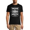 Men's T-Shirt Vintage Made In 2004 Original - Perfectly Aged Gift for 17th Birthday Tee Shirt
