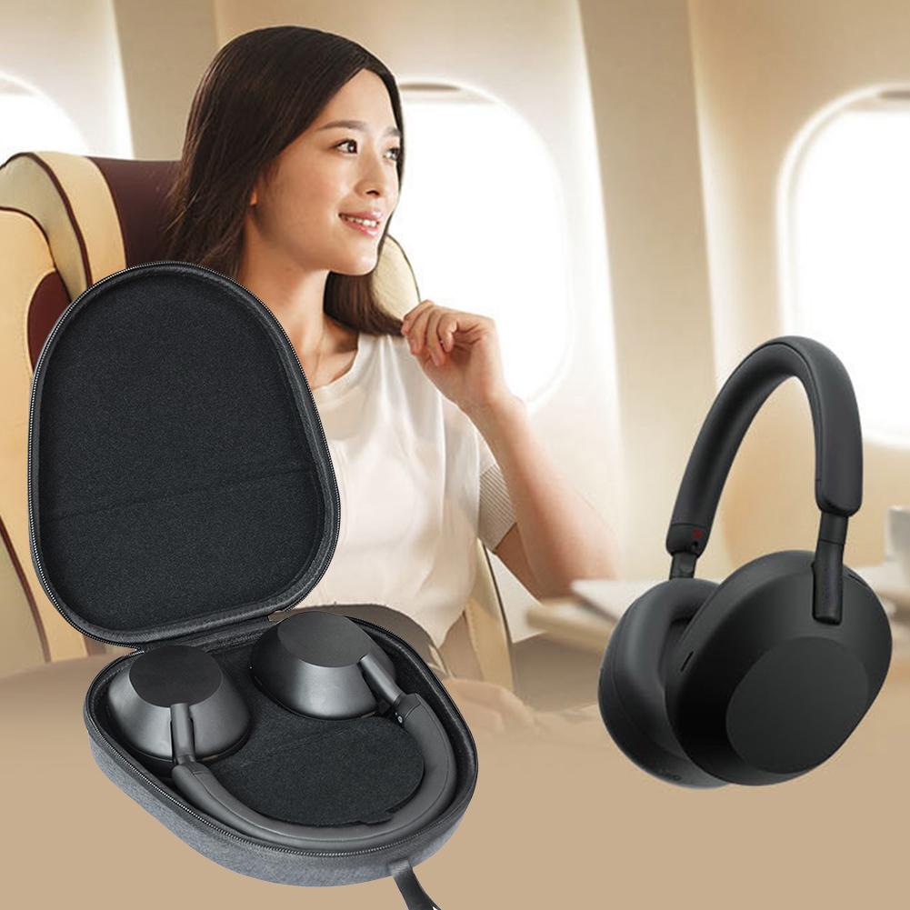 Жесткий дорожный чехол EVA, ударопрочный, устойчивый к царапинам, защитный жесткий чехол, противоударный для наушников Sony WH-1000XM5