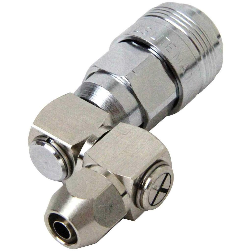 SK11 Swing Swivel Socket 2 Axis 360 Degrees Inner Diameter 5 X Outer Diameter 8 For Coil Hose Mounting SOC-WT85F