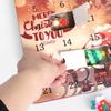 2025 Christmas Advent Calendar 24 Days Countdown Calendar with 24 Pcs Collectible Figures Classic Christmas Dolls Set Holiday Gifts for Boys Girls
