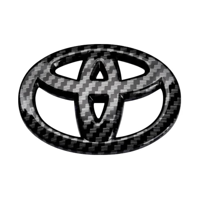 1 шт. Наклейка-значок с логотипом на руль автомобиля, декорация салона для Toyota TRD Camry Corolla RAV4 CHR Yaris Auris