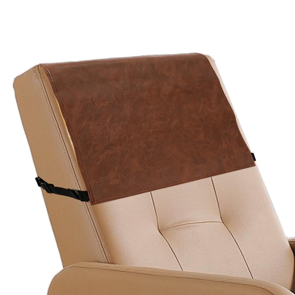 Защитник подголовника кресла-реклайнера из искусственной кожи, чехол на подголовник дивана-реклайнера, водонепроницаемый защитный коврик от царапин кошек для дивана