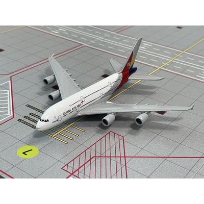 Модель самолета, отлитая под давлением 1: 400 моделей самолетов Korean Air Asiana Airlines и 28 видов 16см 1: 400, Корейская игрушка Asiana 320