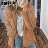 Women's Vintage Casual Lattice Print Autumn Winter Long Sleeve Hooded Jackets & Coats