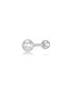 Lunne Серебро 925 Signature L Шарик 4 мм Пирсинг #Lspi02