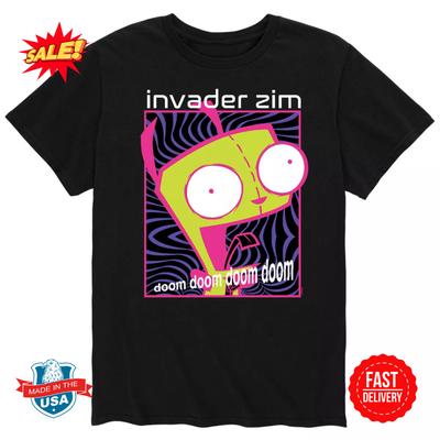 Мужская - Invader ZIM - Вторжение в мир Футболка S-5XL