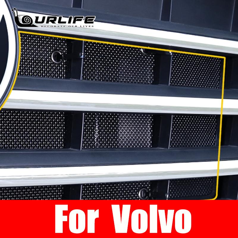 Для Volvo XC90 2017 2018 стальная передняя защитная сетка для гриля от насекомых