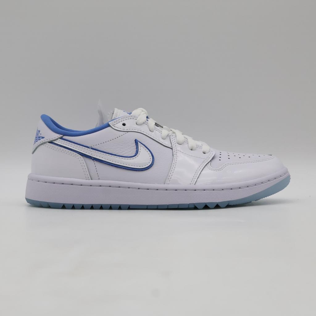 DD9315-118 Nike Air Jordan 1 Low Golf Белый Голубой Оттенок Легендарный Синий (Мужской)