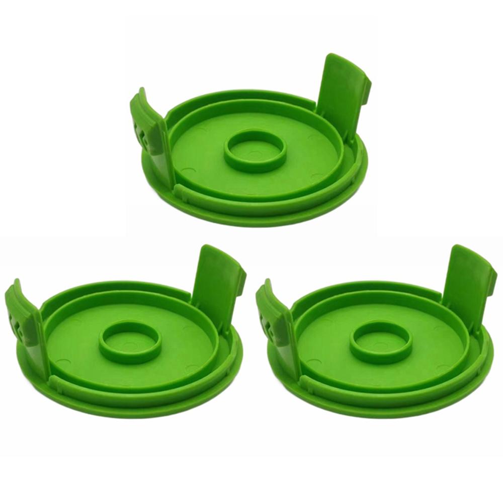 3Pcs Plastic Spool Cap for Greenworks 21272/21212 Lawn Mower Replacement Part,3410468