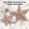 Christmas Tree Star Decors Festival Star Tree Decoration for Christmas Tree Elegant Tabletop Ornament