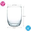 Набор стаканов Toyo Sasaki Glass 340 мл 36 штук Сделано в Японии Можно мыть в посудомоечной машине Бесплатный стеклянный стакан Стакан для сока Чашка G101-T330