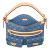 LOUIS VUITTON Fabric One Shoulder Handbag Extra Large Women's Blue M27329