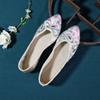 Ruyu 2024 Весна/Лето Женские туфли из ткани с вышивкой в старом пекинском стиле для чонсама