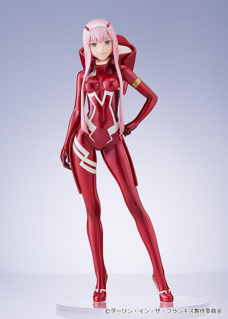 POP UP PARADE Darling in the Franxx Zero Two Pilot Suit L size Plastic Painted Complete Figure Ver. Немасштабируемый