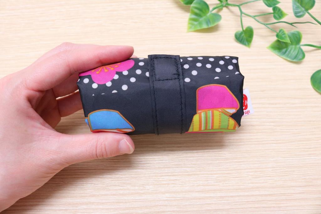 Matsumi Kogei Marusan Eco Maiko Souvenir X X Black Bag, Print, Bag, 5.5cm 10.5cm 5cm,