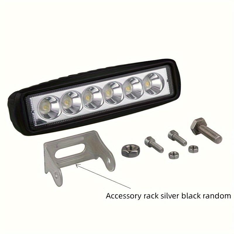 1PC Super Bright LED DRL Light with Black Cover - Waterproof No-Battery Design for Cars, SUVs & Trucks