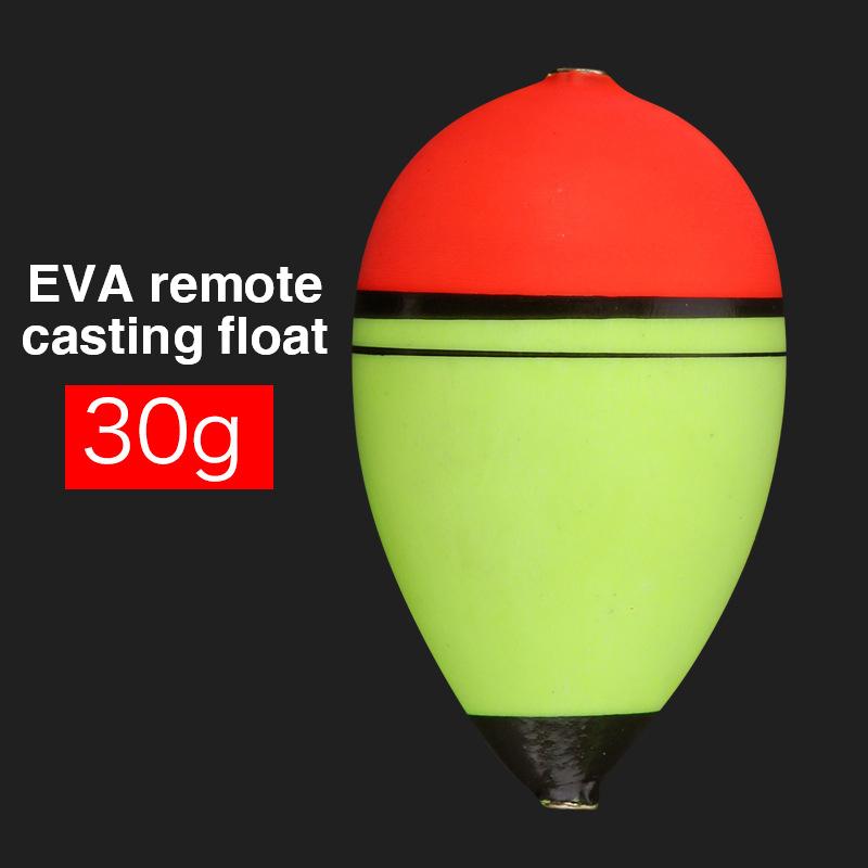 Поплавок для рыбалки Zhongtongji из ЭВА Zhongtonghai Pole, привлекающий внимание поплавок для дальних дистанций, большой объект, большая голова, скользящий поплавок для ловли морского окуня