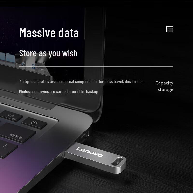 Lenovo Металлический USB-накопитель серии SX1