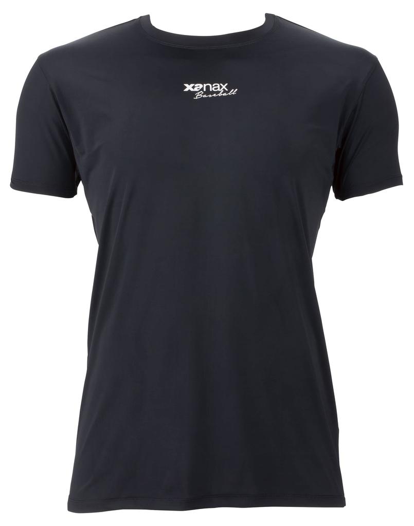 Xanax Нижнее белье Полная майка 2 С низким вырезом Короткий рукав Черный L BUS862 (90)