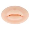 3D силиконовые губы, полупостоянные мягкие, настоящие ощущения кожи, искусственные губы для обучения микроблейдингу