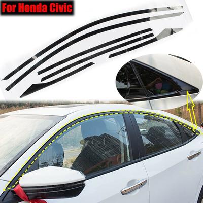 6 шт. Наклейка на автомобиль Удалить Для Honda Civic 10-го поколения 2016-2019 4-дверный седан Новый