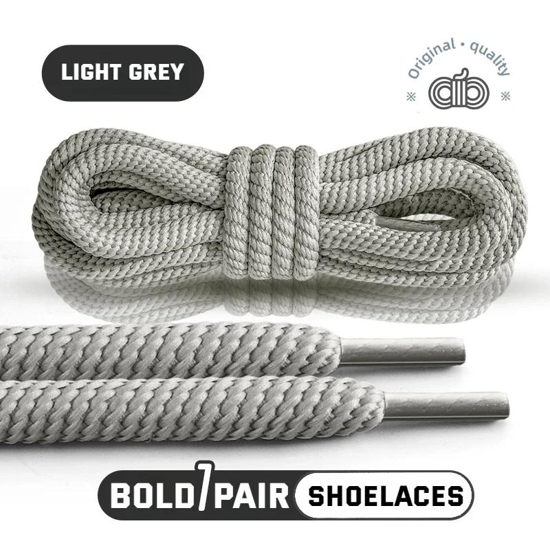 1 пара круглых шнурков толщиной 10 мм для кроссовок, шнурки для беговой спортивной обуви 100/120/140/160 см, шнурки для обуви, аксессуары