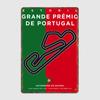 Estoril Grande Prémio De Portugal F1 Race Track Metal Poster Sign Club Custom Wall Decor Tin Sign Room Decor Home Decor