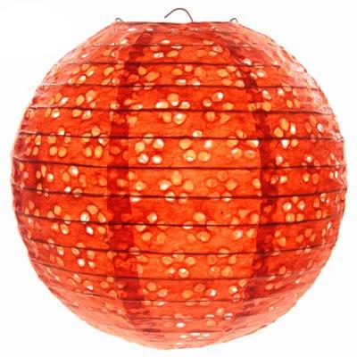 Round Hollow Out Paper Lantern 12inch Multicolor Chinese Lantern Paper Balls Decor Wedding Birthday Party Hanging Decoration 1PC