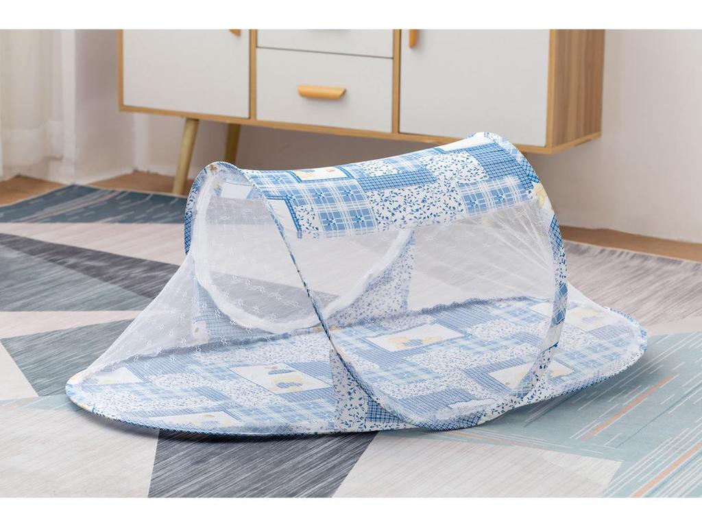 Складная противомоскитная сетка для младенцев в картонной коробке, бесплатная установка для детей от 0 до 2 лет