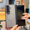 Цветной щит с двойной центральной осью подходит для Samsung zfold1, магнитный чехол-скин для мобильного телефона, матовый ZFold1, бизнес-складной экран