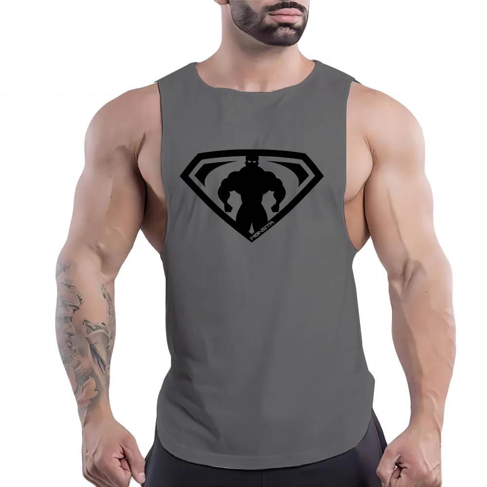 Повседневный спортивный жилет с круглым вырезом для взрослых и мужчин Four Seasons, удобная трендовая модная дышащая футболка без рукавов с 2d принтом