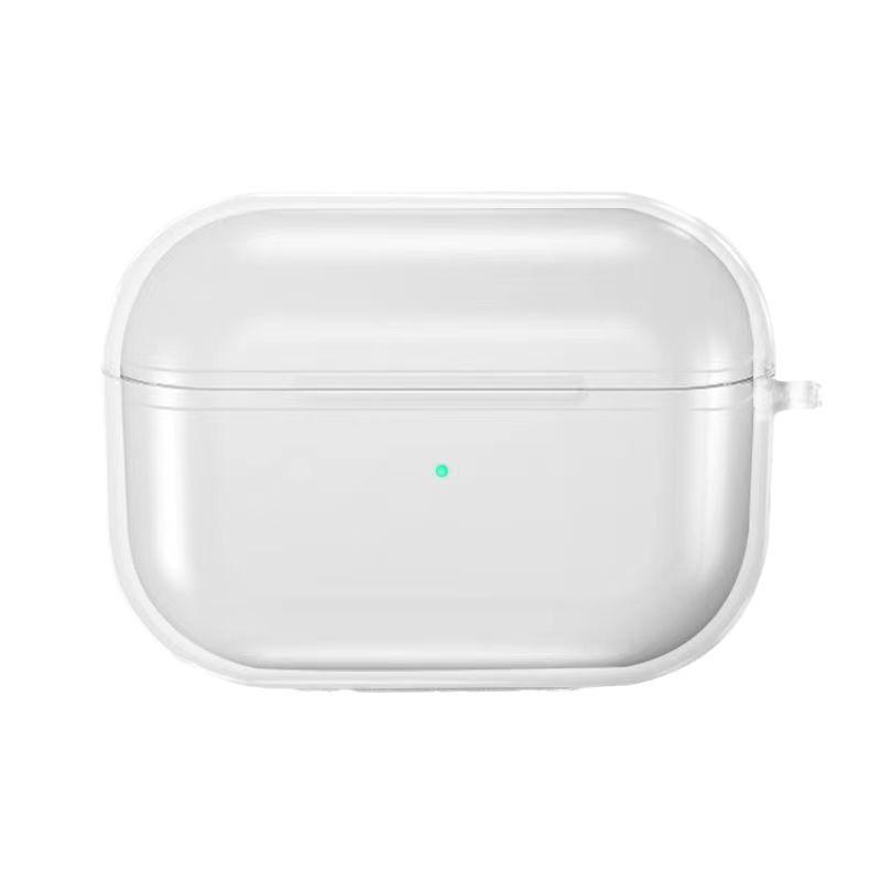 Совместимый прозрачный чехол из ТПУ для наушников AirPods 4-го поколения и AirPods Pro 2-го поколения
