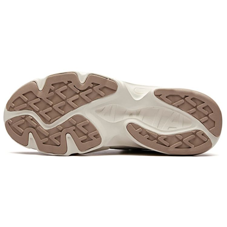 Anta Кроссовки Lifestyle Series с нескользящей износостойкой дышащей низкой повседневкой, мужские кроссовки Linen-Gray 11848883-2