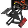 For Kawasaki Z750 Z800 Z900 Z1000 NINJA400 License Plate Frame Adjustable Rear License Plate Modification Motorcycle Accessories