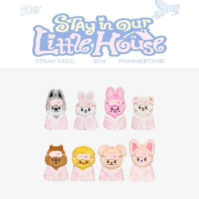 Предзаказ 6-го фанмитинга Stray Kids Stay in Our Little House Плюшевая игрушка SKZOO 10 см
