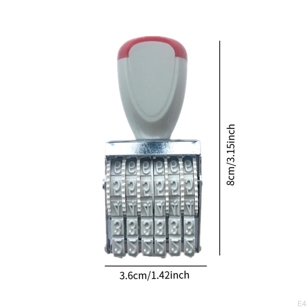 Роликовый штамп DIY Креативное украшение с эргономичной ручкой Офисное роликовое колесо