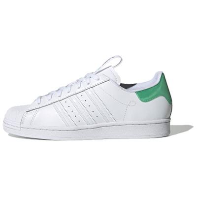 Оригинальные кроссовки Superstar Series Retro Versatile с низким верхом, унисекс, белые/зеленые, FW2850