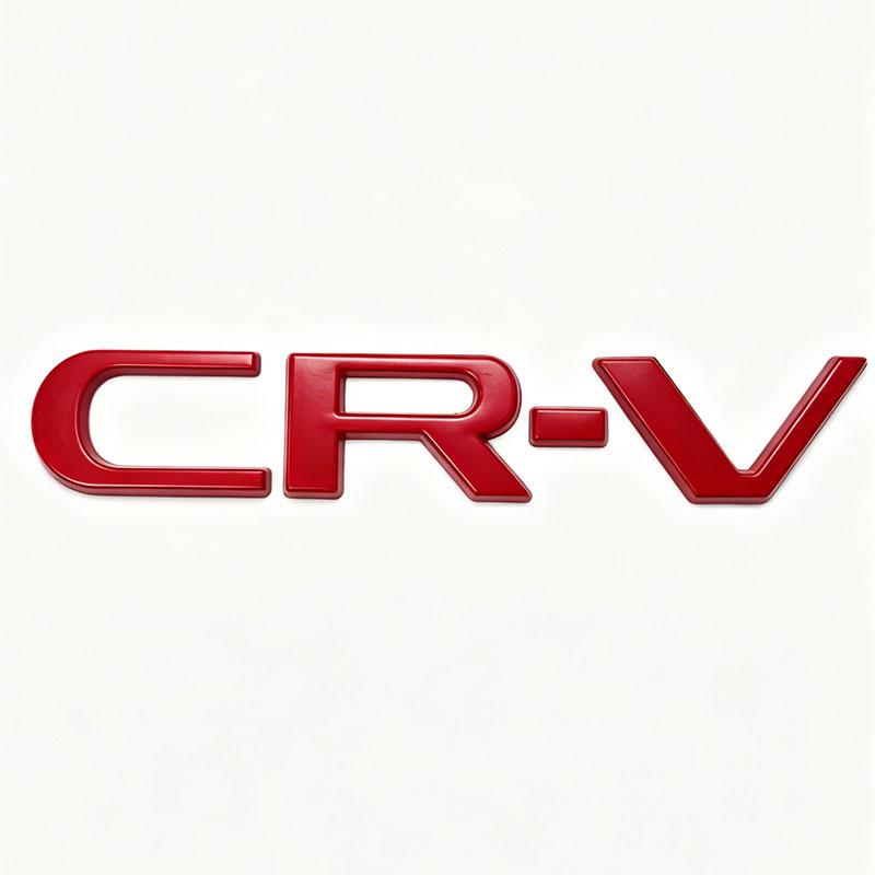 18.7cm Metal Car Stickers Side Fender Badge Styling for Honda CR-V Logo 2023 2017 2011 Rear Tailgate Emblem Decals Accessories ahw256