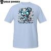 Undead Cyber Dog T-Shirt – Cute Robotic Zombie Puppy with Bones