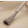 New Kitchen Tools Stainless Steel Pot Brus Cleaning Brush Pot Utensil Scrubber Scouring Brush Dishwashing Descal Wire Brush