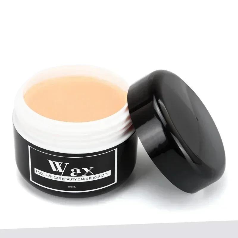 Натуральный бразильский карнаубский воск для полировки и удаления пятен, покрытие для автомобиля с защитой от царапин, твердый автомобильный воск 200 мл