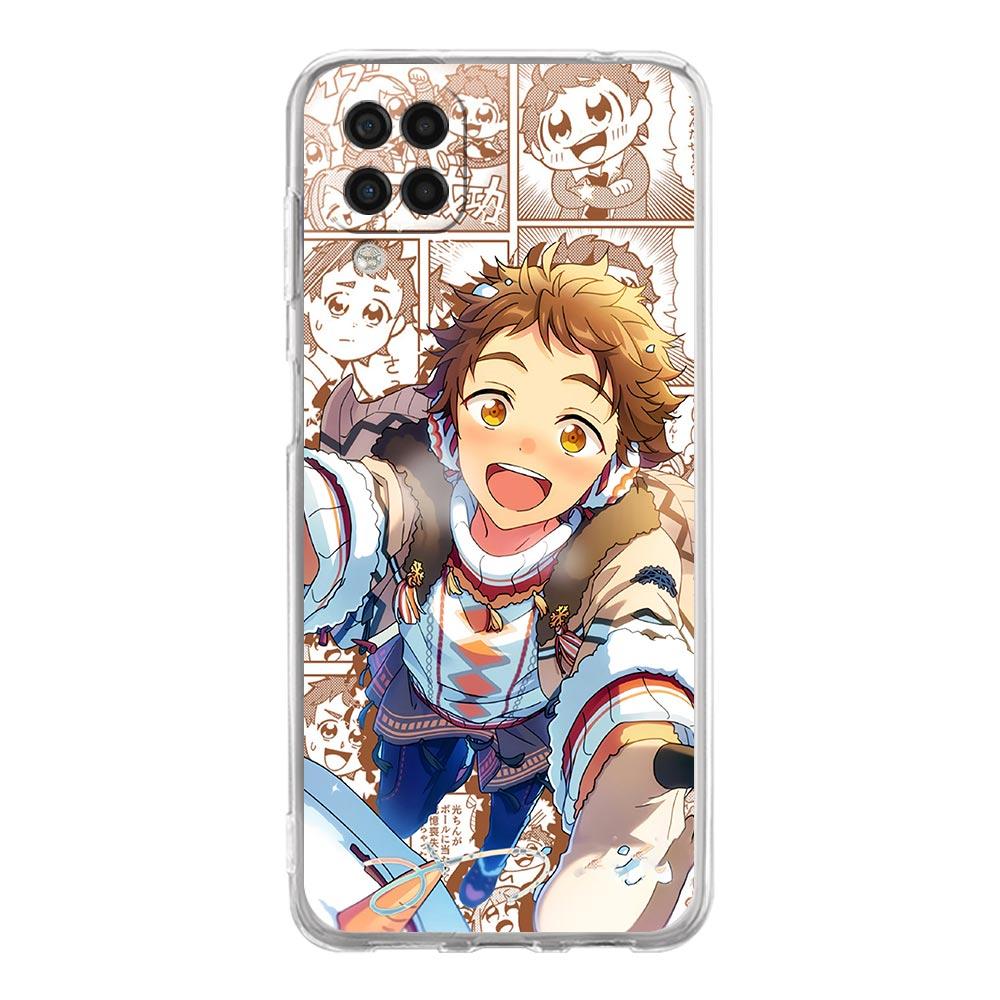 Мультяшный Чехол для Телефона Ensemble Stars Для Samsung A13 A33 A73 A53 A23 A51 A71 A21S A12 A11 A31 A41 A03S A22 A52 A32 5G Прозрачный Чехол
