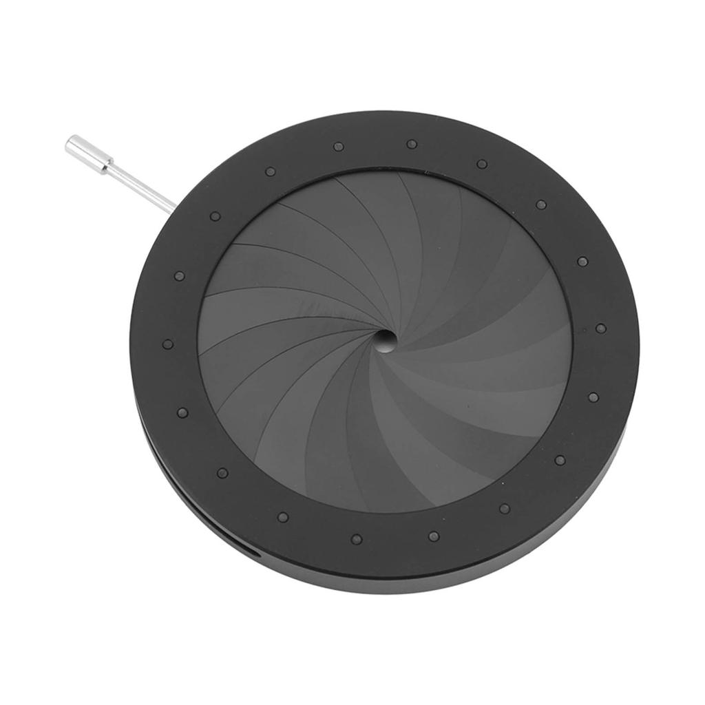 Aperture Diaphragm Aluminium Alloy Handle Adjustment Mechanical Iris Aperture Diaphragm for Microscope