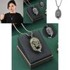 Captivating Sun Wukong Pendant Necklace With Stylish O-link Chain For Trendy Unisex Fashion Lovers