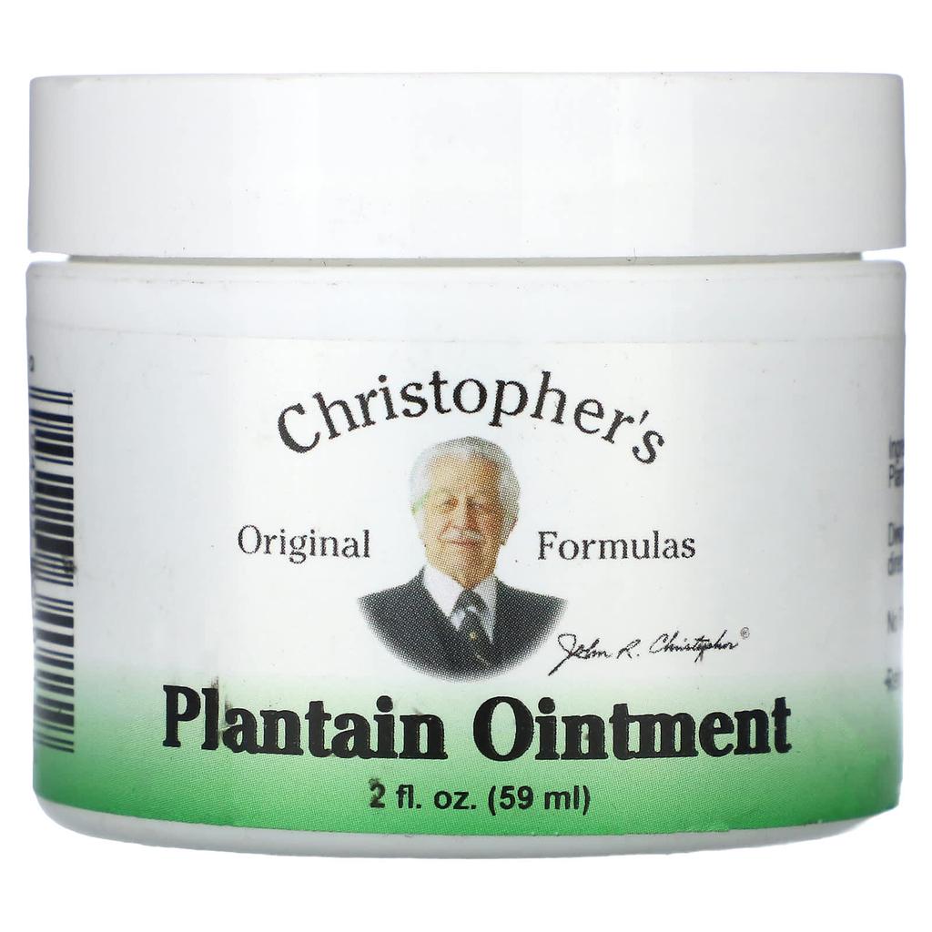 Christopher's Original Formulas Подорожниковая мазь, 2 жидких унции (59 мл)