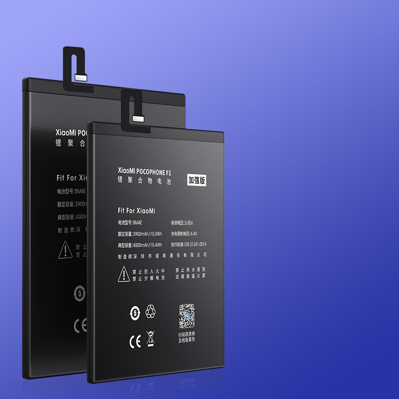 Replacement Battery NOHON For Xiaomi Mi 4C 5 5S 5X 6 MIX2 8 9 POCOPHONE F1 Note 2 Redmi 4A Pro Note 3 3S 4 4X 5