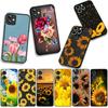 Cover Sunflower Flower Painted Yellow for Samsung Galaxy S25 S24 S22 S23 FE Ultra Plus A56 A05 A06 A15 A16 A55 S7 Edge Case