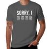 Sorry I DGAF Funny Guitar Chords Hidden Message Funny Guitar Music Gifts T-Shirt Customs Design Your Own Customs Mens T Shirt